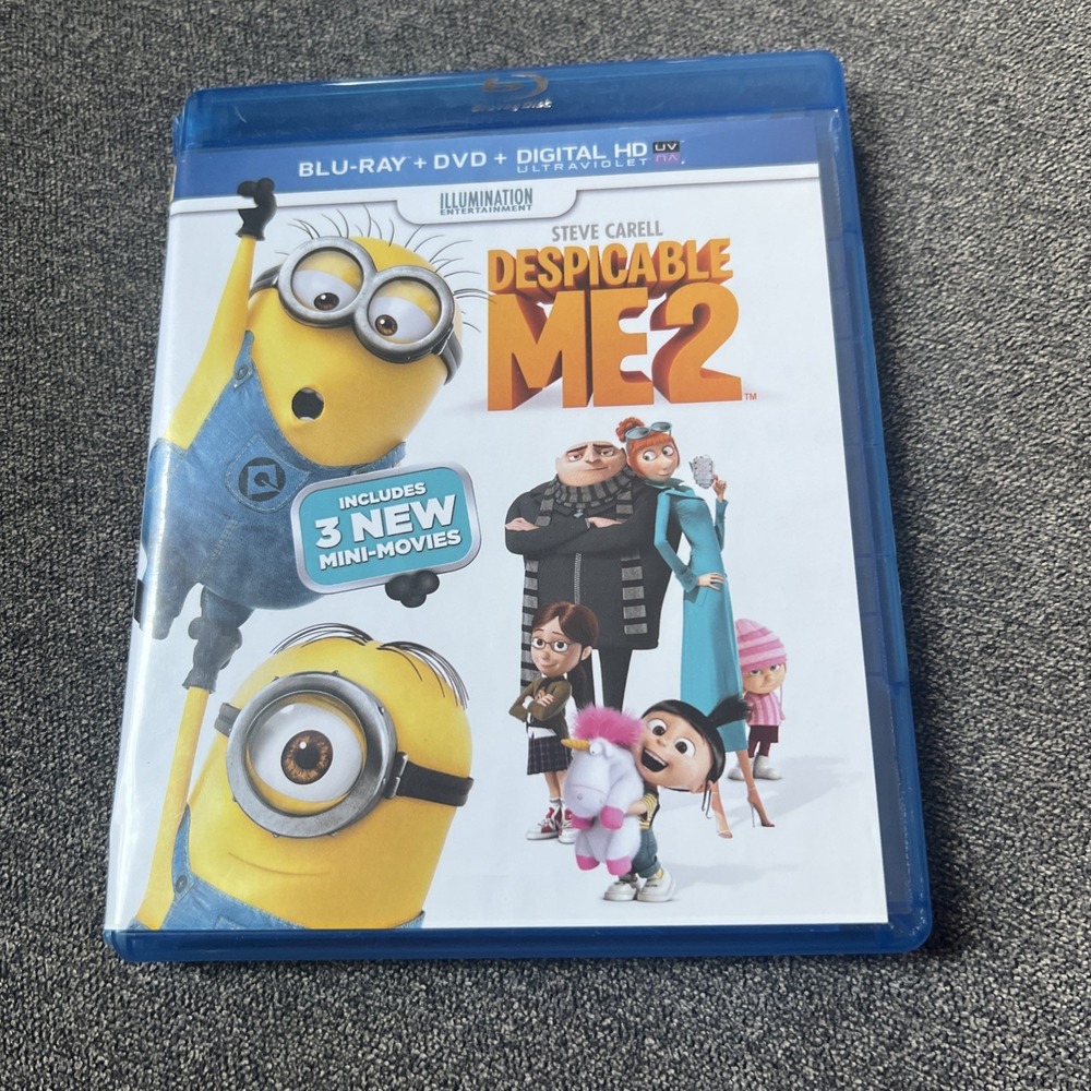 Despicable Me 2 (Blu-ray/DVD, 2013)